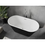 Ванна акриловая Mexen Flavia Black